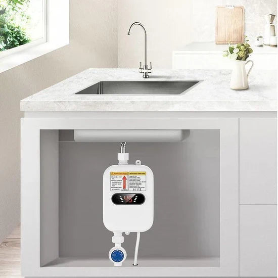سخان مياه كهربائي فوري مع دش Chauffe-eau électrique instantané avec douche