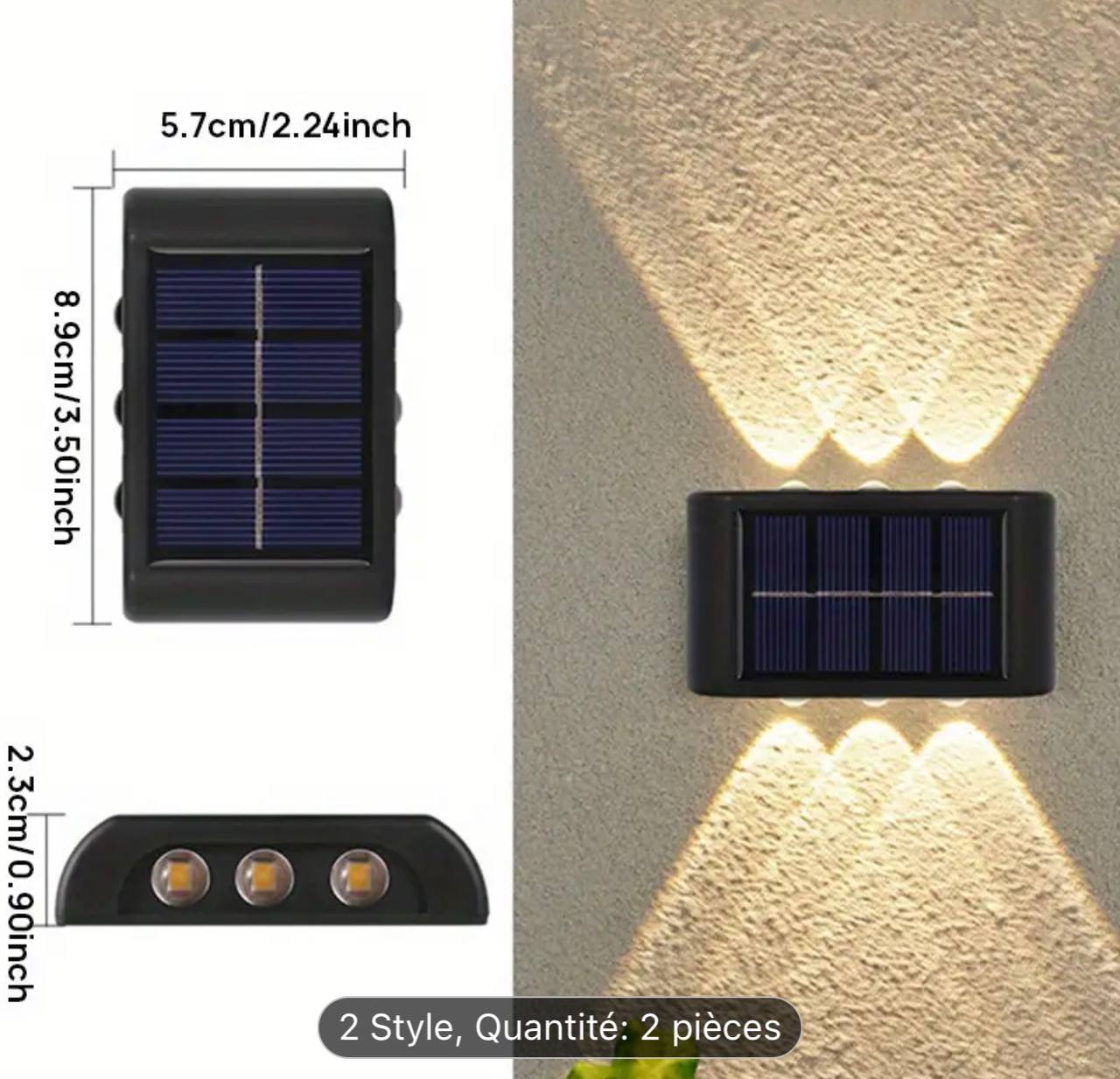 LED SOLAR WALL LAMP