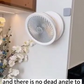 Rechargeable Wall Hanging Fan Ventilateur mural rechargeable مروحة جدارية قابلة لإعادة الشحن