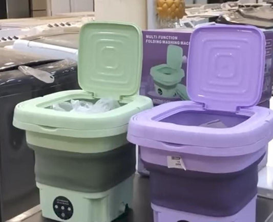 Multi function folding washing machine غسالة ملابس قابلة للطي متعددة الوظائف