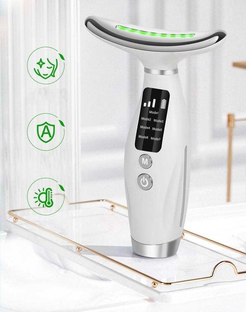 جهاز تدليك كهربائي للوجه لمكافحة التجاعيد Masseur facial électrique visage anti-rides, Appareil de massage du visage et du cou