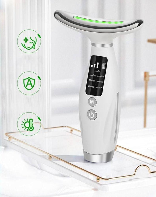 جهاز تدليك كهربائي للوجه لمكافحة التجاعيد Masseur facial électrique visage anti-rides, Appareil de massage du visage et du cou