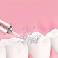 Fil Dentaire Portable Sans Fil Irrigateur Oral Nettoyage 3 Modes, Nettoyant Dentaire خيط تنظيف الأسنان لاسلكي محمول، جهاز ري الفم، 3 أوضاع، منظف أسنان، محمول مع 4 فوهات محمول قابل لإعادة الشحن