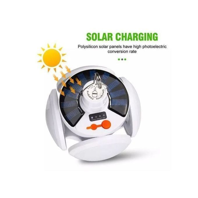 Lampe de garage solaire, lampe LED pliable et modulable مصباح كراج يعمل بالطاقة الشمسية، مصباح LED قابل للطي والتشكيل