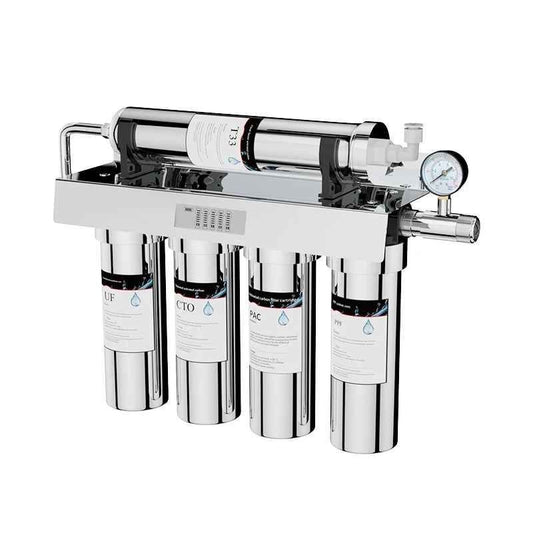فلتر مياه الشرب فائق الترشيح ذو الخمس مراحل  Filtre à eau potable à ultrafiltration en 5 étapes