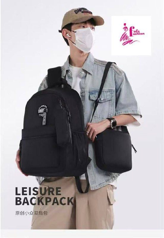 محفظة كبيرة للتعليم الأساسي و الإعدادي Leisure Backpack