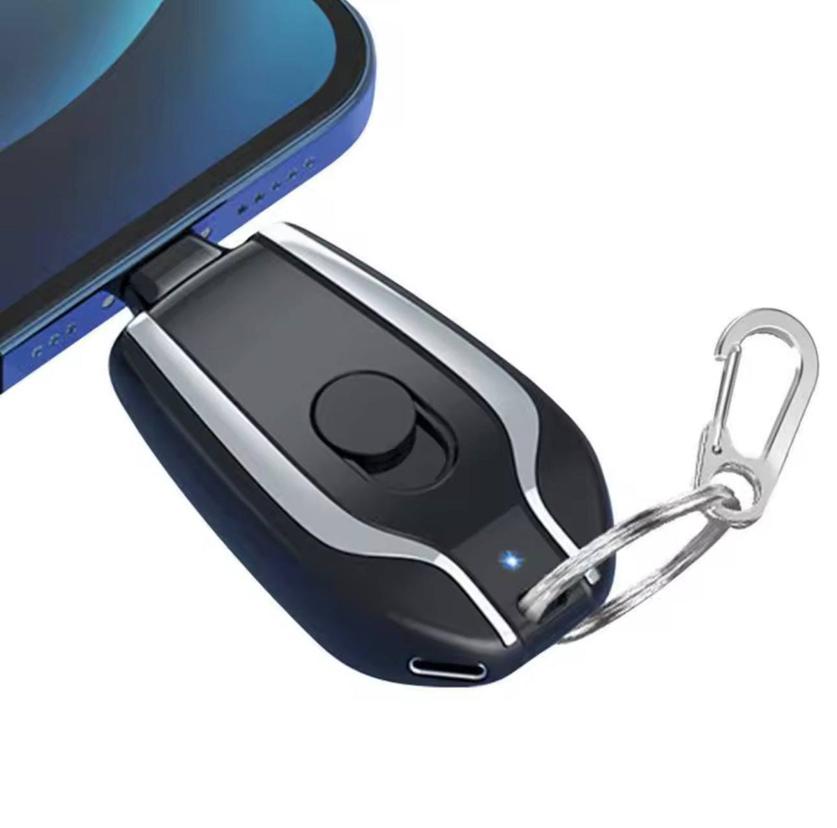 شاحن طوارئ محمول صغير Mini Power Bank  Mini chargeur de secours portable de 1500 mAh en forme de clé