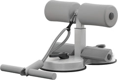 قضيب تمارين البطن، حامل أرضي محمول قابل للتعديل لتمارين البطن Barre d'abdominaux portable et réglable avec 2 ventouses puissantes et 1 bande de résistance