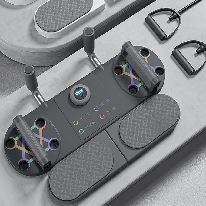 لوح تمارين متعدد الاستخدام Planche de pompes portable multifonctionnelle pour hommes et femmes