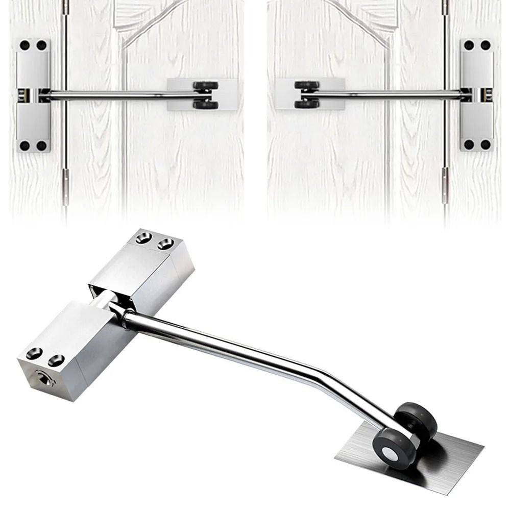Ferme-Porte Automatique Réglable en Acier Inoxydable