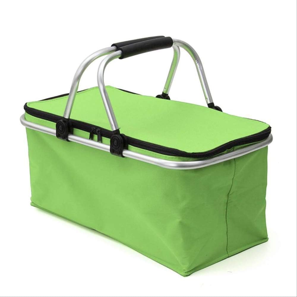 Panier de pique-nique d'hiver 30 L, sac de pique-nique pliable سلة نزهة شتوية سعة 30 لترًا، حقيبة نزهة قابلة للطي، حقيبة غداء معزولة للتخييم