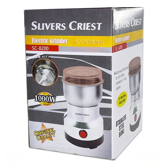 مطحنة القهوة والمكسرات الكهربائية 1000W SC-8200 Electric Grinder