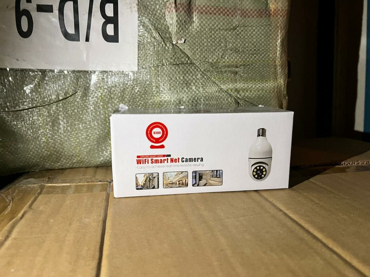 كاميرا أمان ذكية لاسلكية على شكل لمبة Caméra intelligente WiFi ampoule de sécurité 1080P 360 degrés caméra panoramique vision sans fil