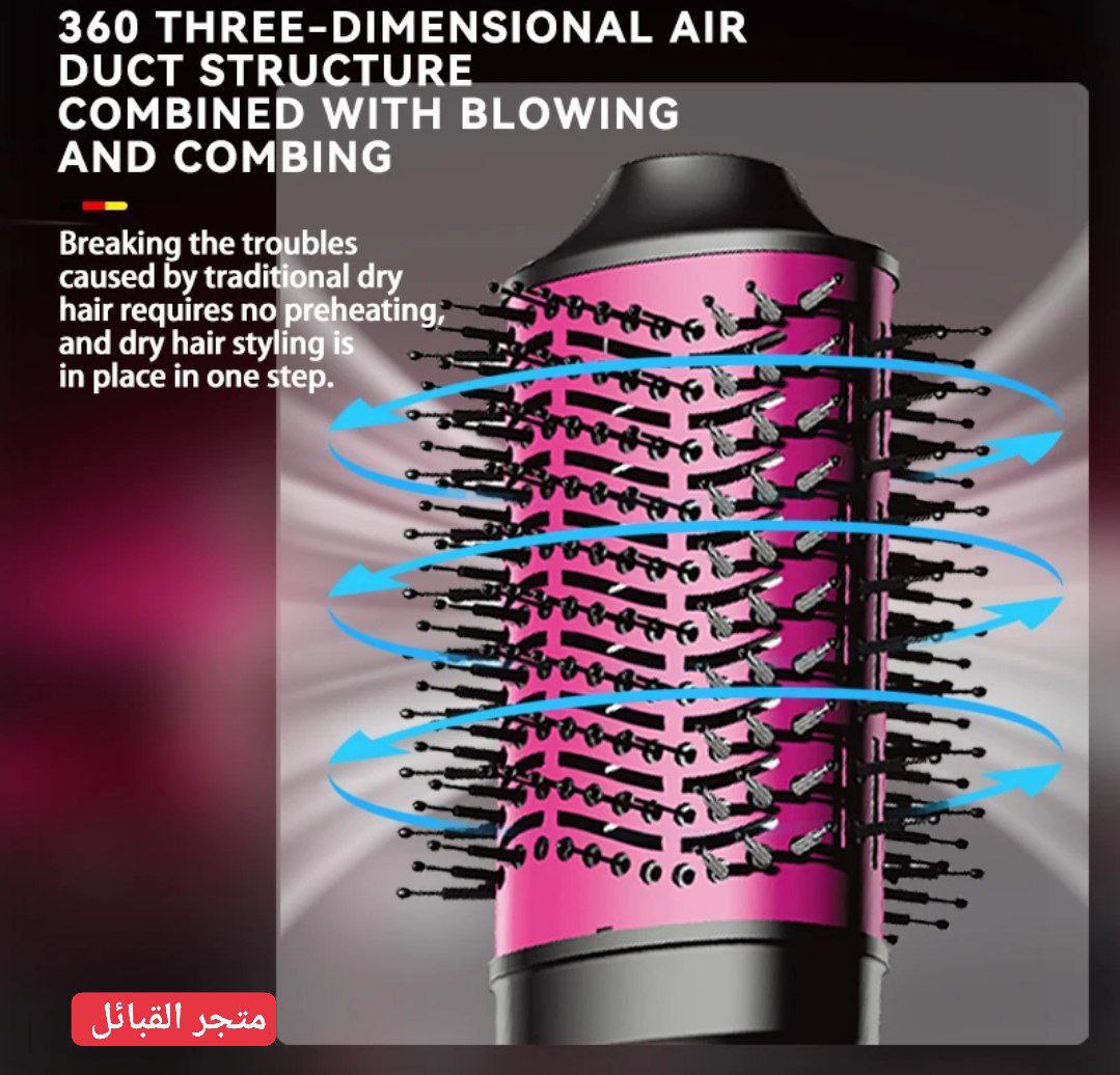 KEMEy Km-8011 Peigne chauffant à air chaud Électrique Séchoir à cheveux