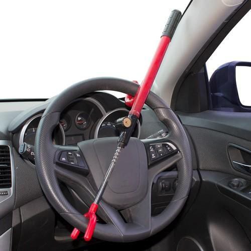 Car steering wheel lock قفل عجلة قيادة السيارة