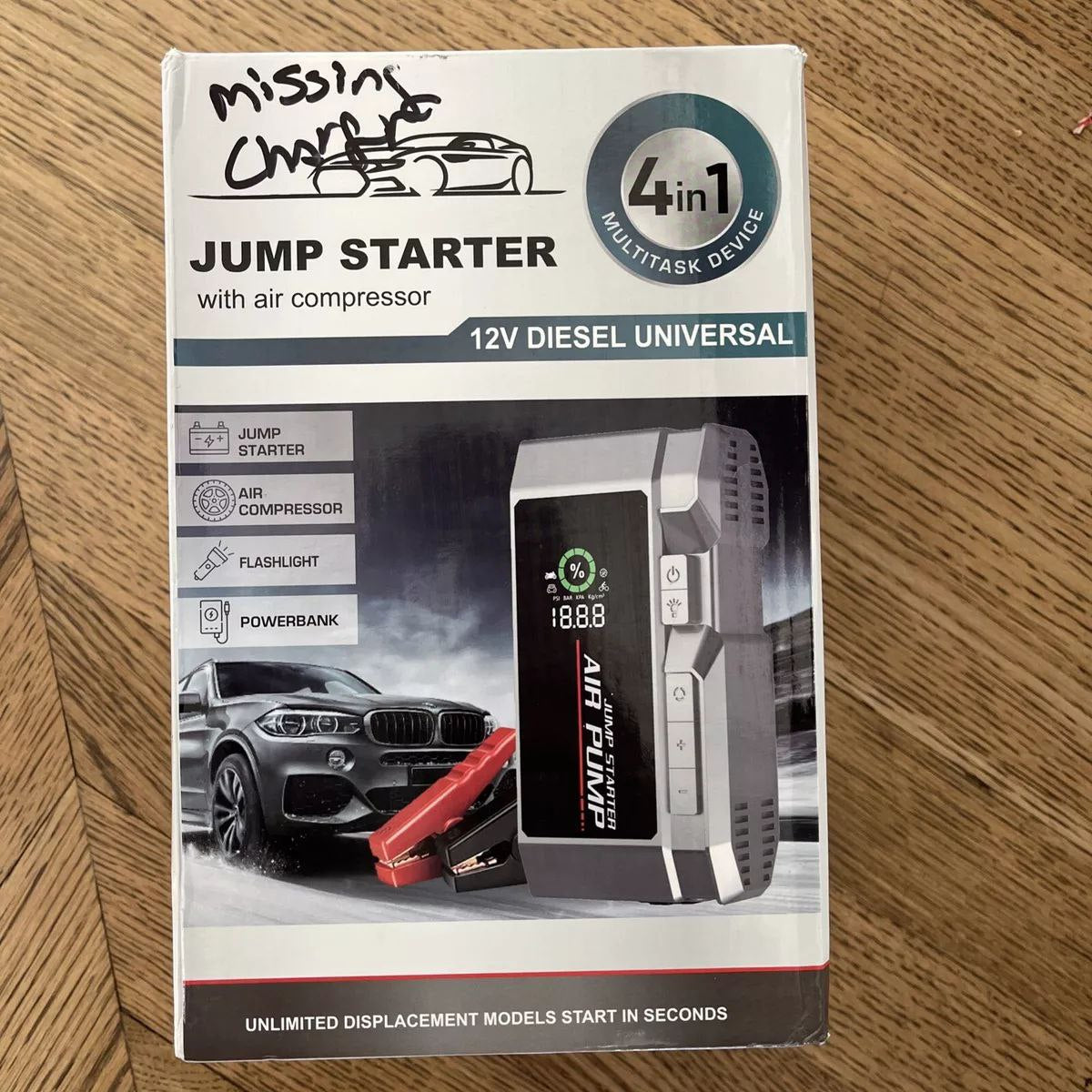 Démarreur de batterie portable Jump Starter جهاز ب