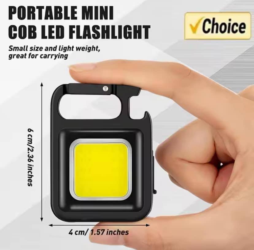 Portable Mini COB LED Flashlight