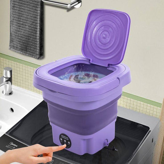 Mini Machine à laver 9L Multi fonctions Folding Washing Machine غسالة محمولة قابلة للطي، غسالة سفر صغيرة