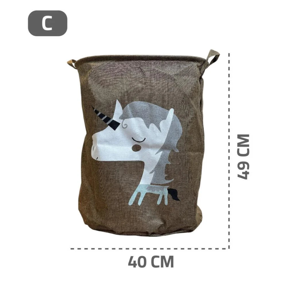 سلة ملابس قماش