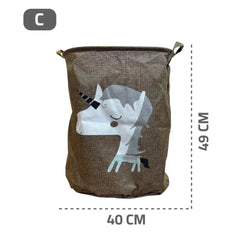 سلة ملابس قماش