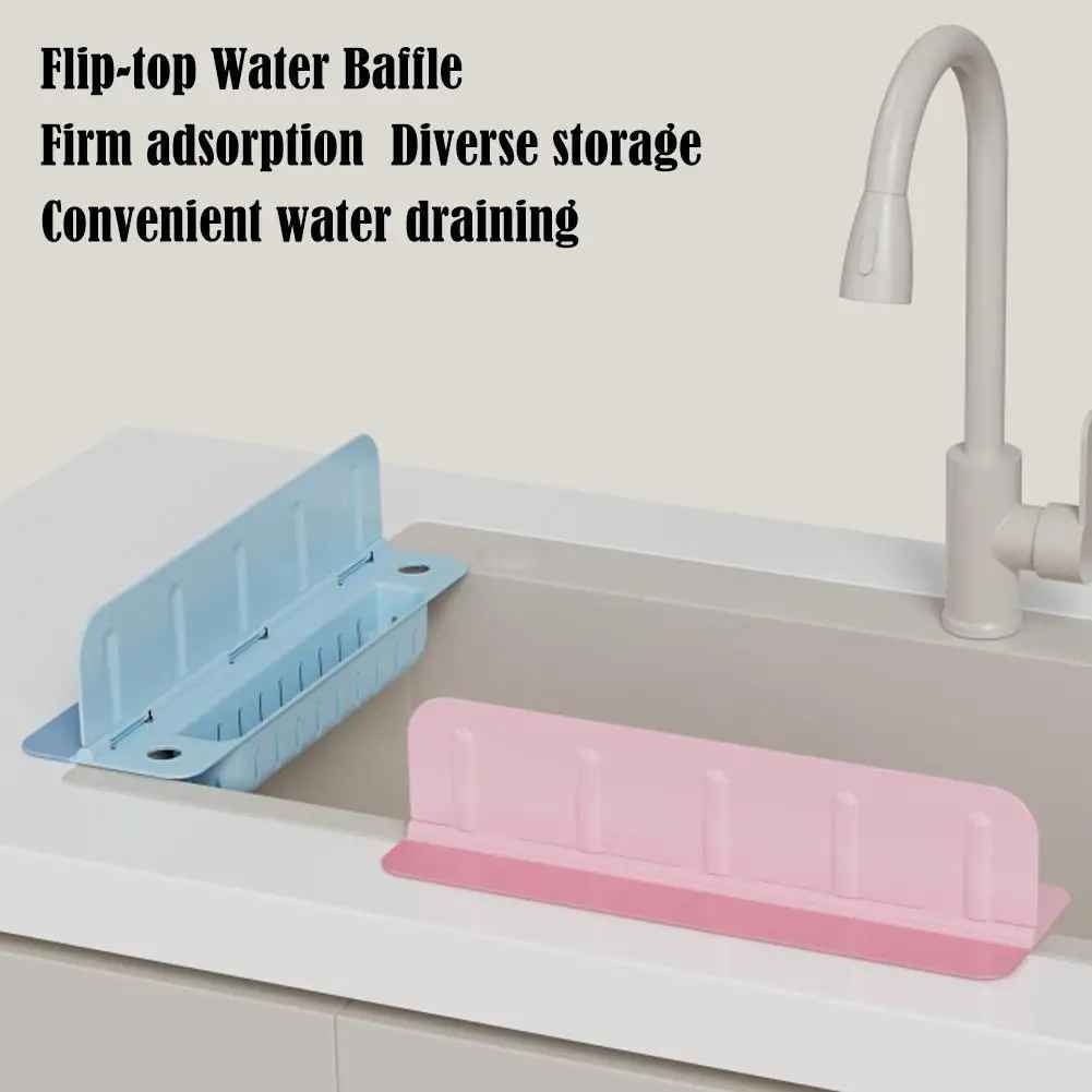 مصفاة حوض، قطعة واحدة متينة، قابلة للطي، متعددة الوظائف Egouttoir pour Évier 1 Pièce Support Pliable Multifonction