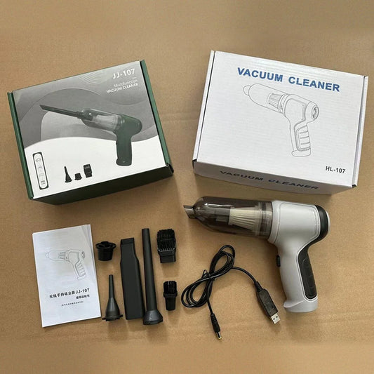 3in1 Vacuum cleaner portable mini voiture maison مكنسة كهربائية صغيرة محمولة 3 في 1 للسيارة والمنزل HL-107