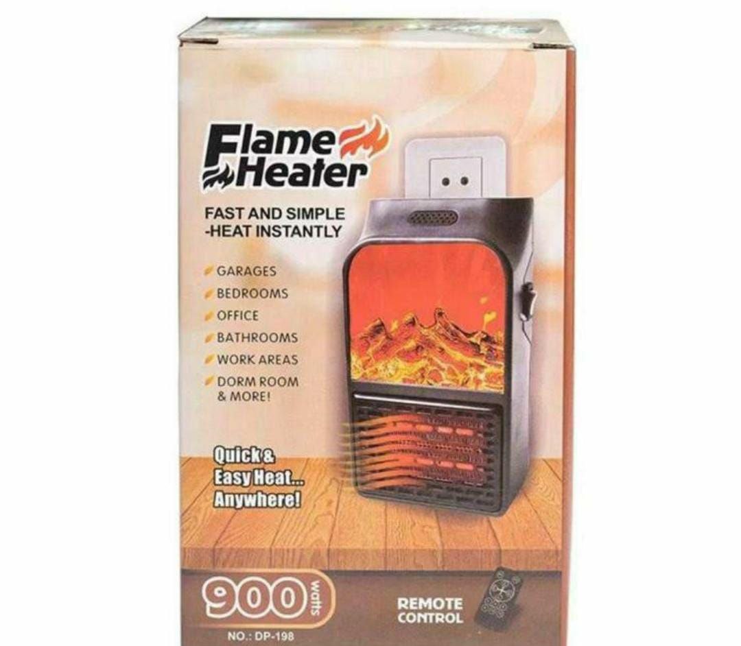 Flame Heater Fourneau 900Watts