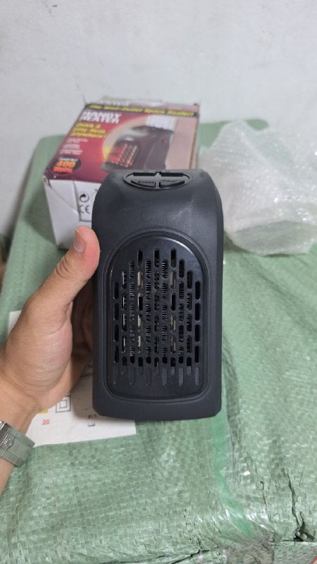 Handy heater Wall outlet space 400W Chauffageمدفأة صغيرة واقتصادية محمولة  400واط