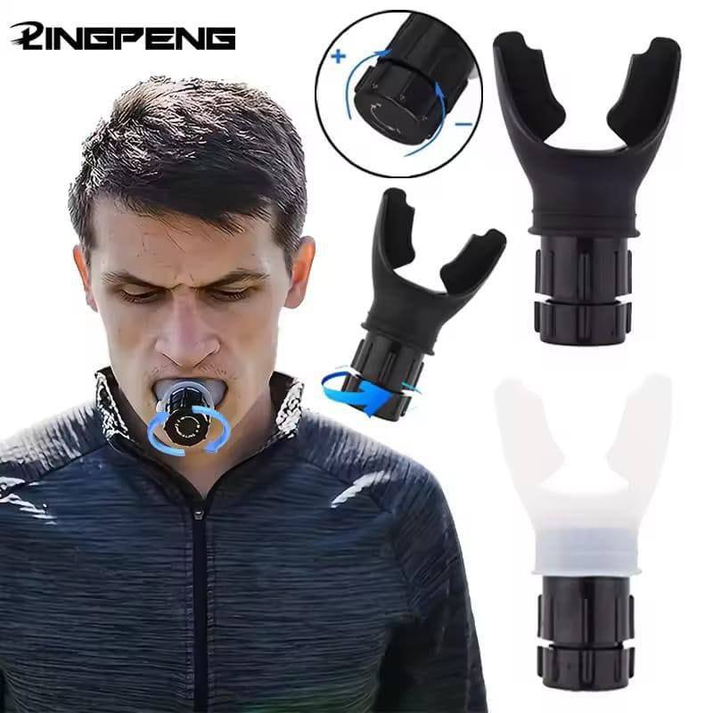 جهاز تدريب التنفس المصنوع من السيليكون، جهاز تهوية الرئة Appareil d'entraînement respiratoire en silicone, ventilateur pulmonaire