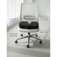 Coussin de siège ergonomique orthopédique وسادة المقعد المصنوعة من رغوة الذاكرة المريحة والمخصصة لتقويم العظام