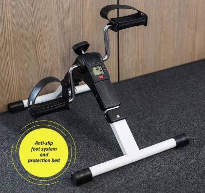دراجة تدريب وترويض، تنشيط الدورة الدموية Arm and leg Pedal exerciser Pédalier pour bras et jambes