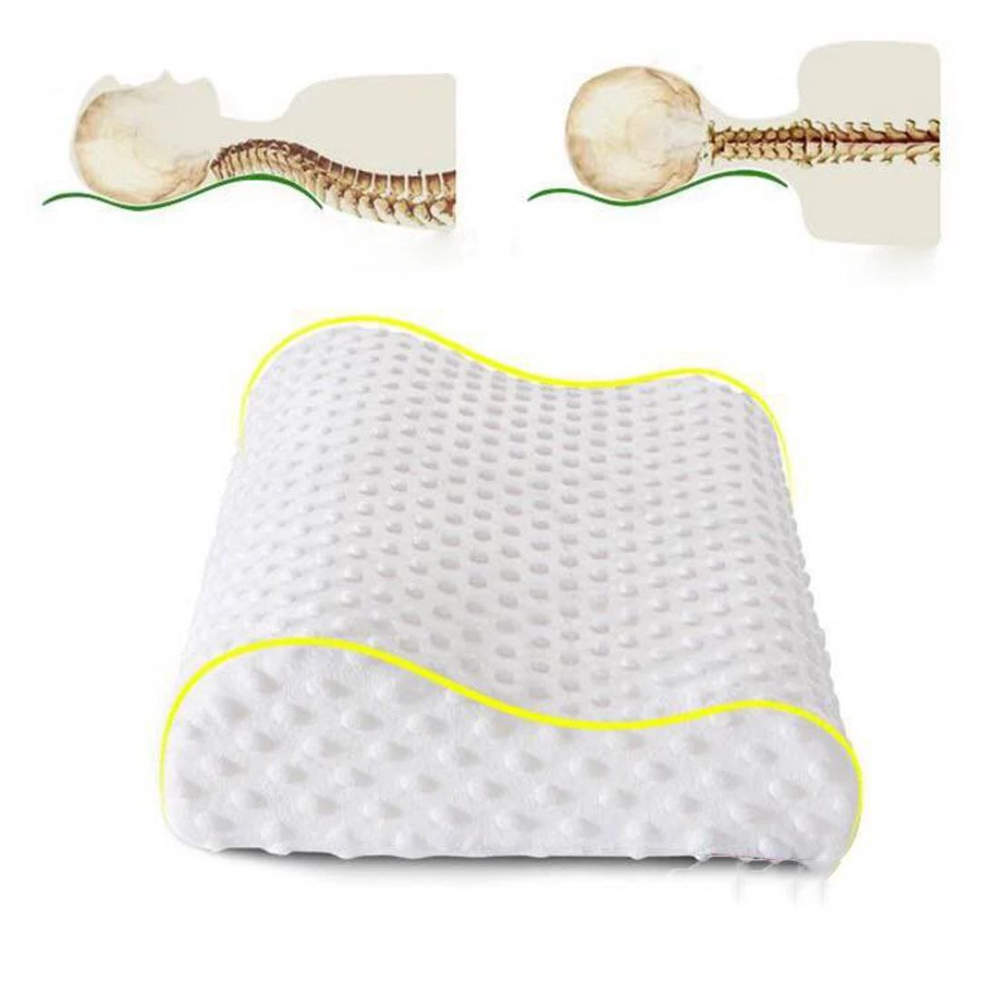 وسادة مريحة للرقبة مصنوعة Oreiller de confort doux orthopédique de repos de cou
