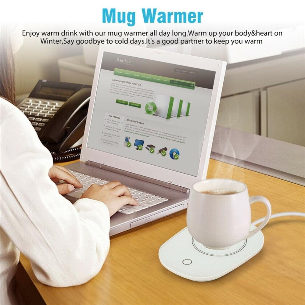 طقم قهوة وشاي صغير ومحمول Tasse à Café, Mini Porte-théière Portable, Base chauffante,