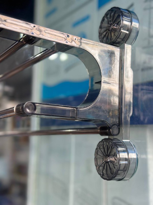 Suction cup multi pole towel drying rack