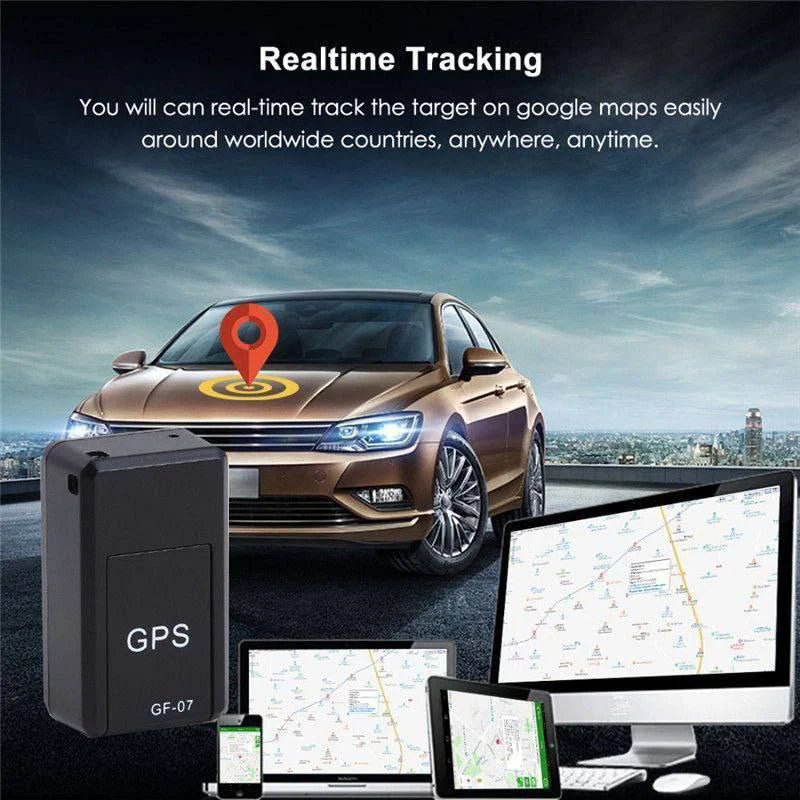 GPS GF-07 Mini traceur GPS de voiture Anti-vol جهاز تتبع GPS صغير للسيارة GF-07 مضاد للسرقة