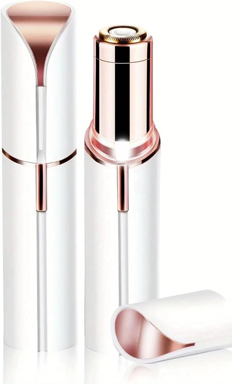 أداة إزالة شعر بدون ألم للنساء، جهاز إزالة الشعر للشفاه العلوية والذقن والحواجب والرقبة والساق