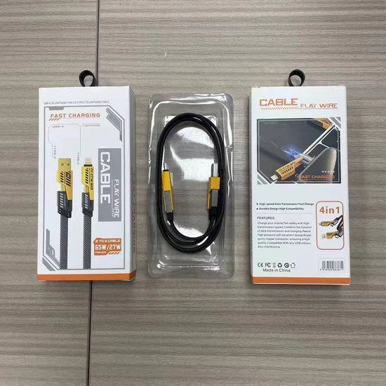 GINTOOYUN Cavo di ricarica USB C a DC5521, 65 W, PD USB tipo C, ingresso a GINTOOYUN Cavo di ricarica USB C a DC5521, 65 W, PD USB tipo C, ingresso a