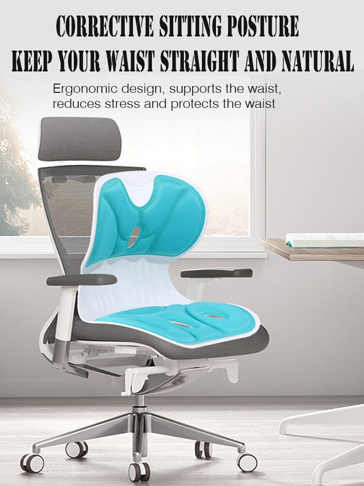 وسادة دعم قطنية تقويمية، وسادة دعم قطنية، دعم للظهر Coussin siège orthopédique pour lombaires,Oreiller Protection Lombaire ergonomique pour siège de bureau,soutien du dos