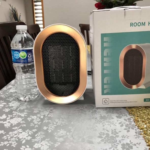 مروحة تدفئة مدفأة كهربائية صغيرة محمولة Heating fan JX1288