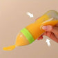 زجاجة ضغط لطبق الأرز مع جرعة استخدام biberon en silicone liquide de 120 ml