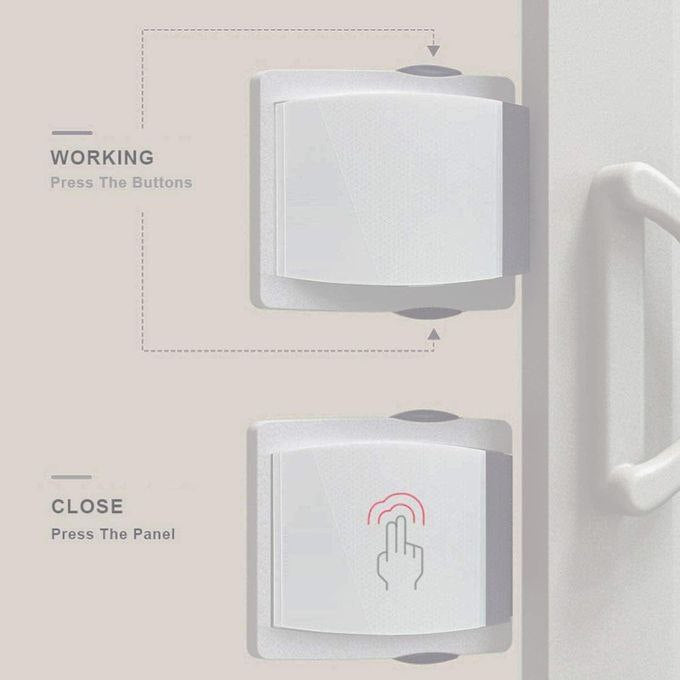 Verrou de sécurité pour portes et fenêtres MOBILE DOOR AND WINDOW LOCK قفل أمان للنوافذ والأبواب المنزلقة جهاز أمان للأطفال والرضع والأطفال الصغار