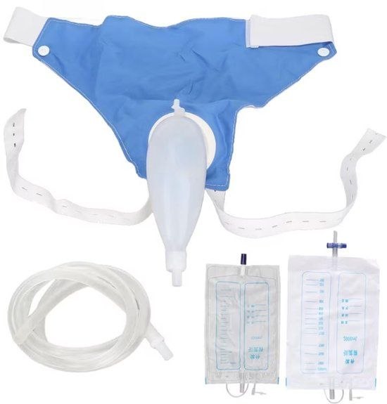 جهاز تجميع بول قابل للارتداء للرجال Collecteur d'urine portable pour hommes avec capsule de recueil d'urine réutilisable en silicone