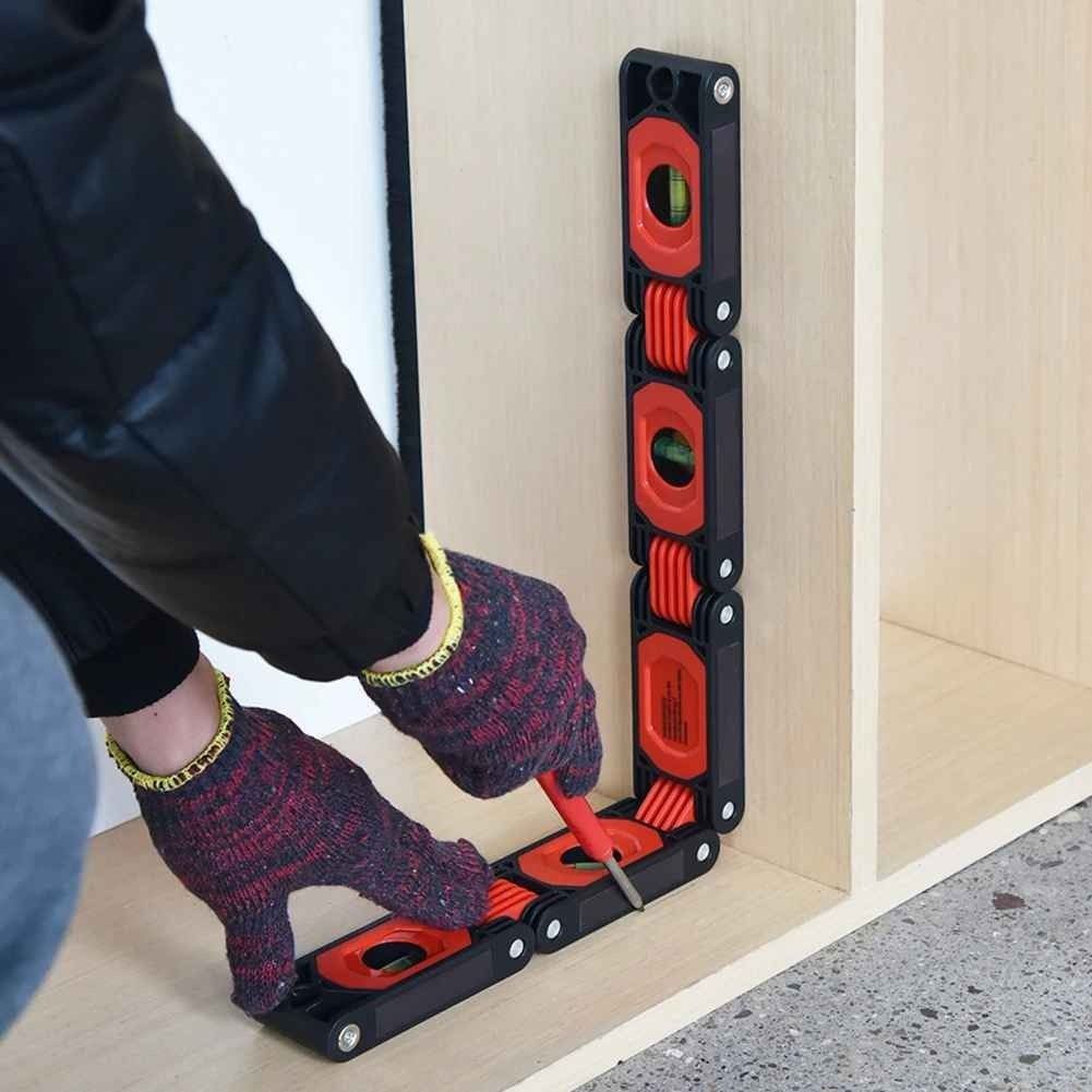 ميزان تسوية مغناطيسي متعدد الزوايا قابل للطي Niveau pliable magnétique multi-angle
