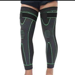 وسادات الركبة الضاغطة المرنة Genouillère de compression élastique avec sangle