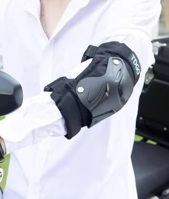 Kit Genouillères fluorescentes pour Moto