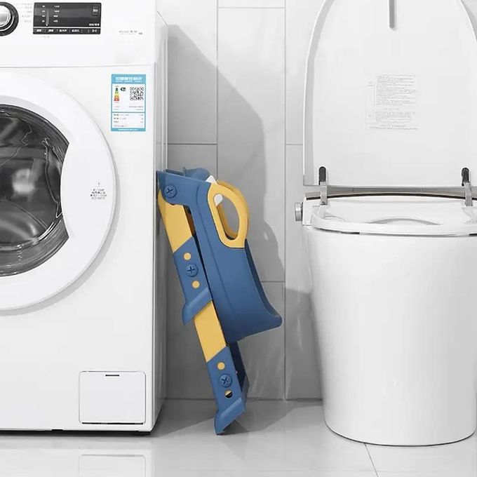 كرسي مرحاض قابل للطي مع سلم، نونية أطفال، وسادة مرحاض للأطفال Chaise toilette pliable pliant siège de toilette