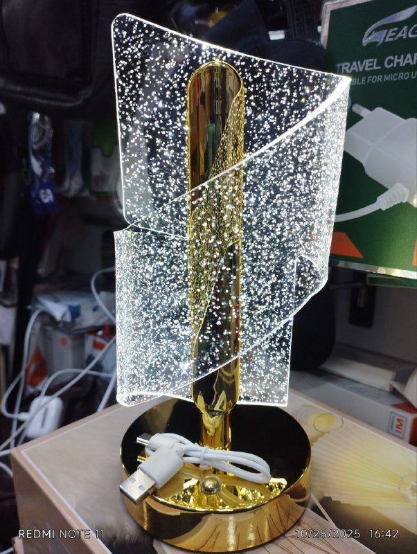 Creatice table lamp مصباح طاولة كريستال