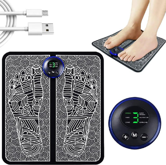 جهاز تدليك الساق الكهربائي EMS، محفز عضلات القدم Appareil de massage électrique EMS pour les jambes, stimulateur musculaire des pieds
