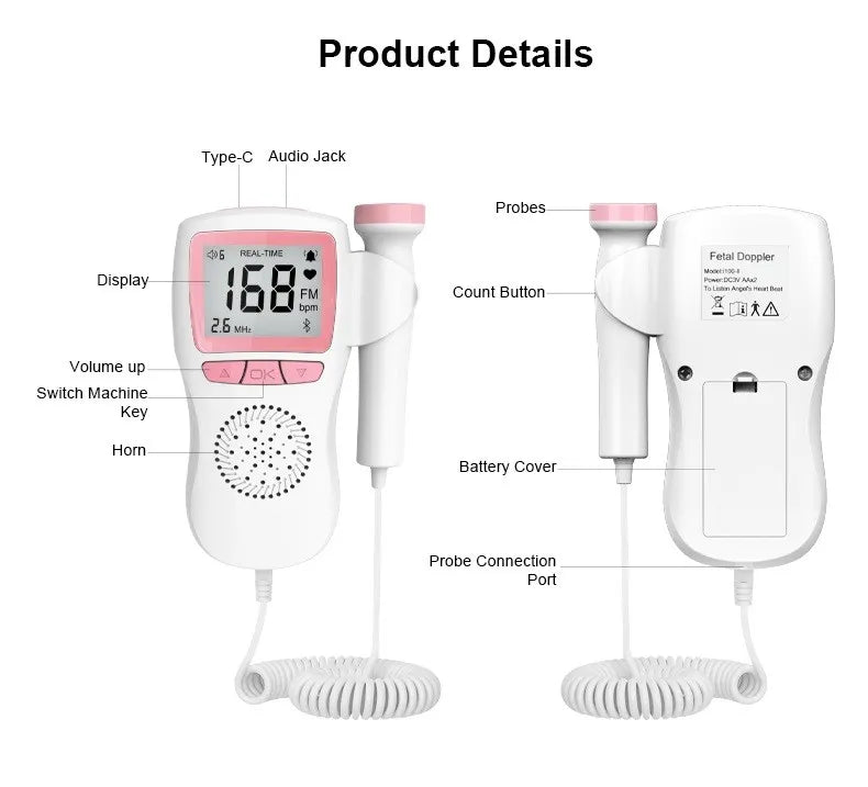 جهاز دوبلر لمراقبة نبضات قلب الطفل، جهاز دوبلر محمول للنساء الحوامل