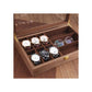 علبة أنيقة للساعات والنظارات Coffret élégant pour montres et lunettes